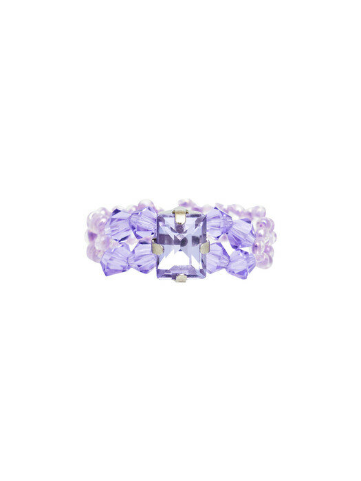 CoCo Beads Ring (Lavender)
