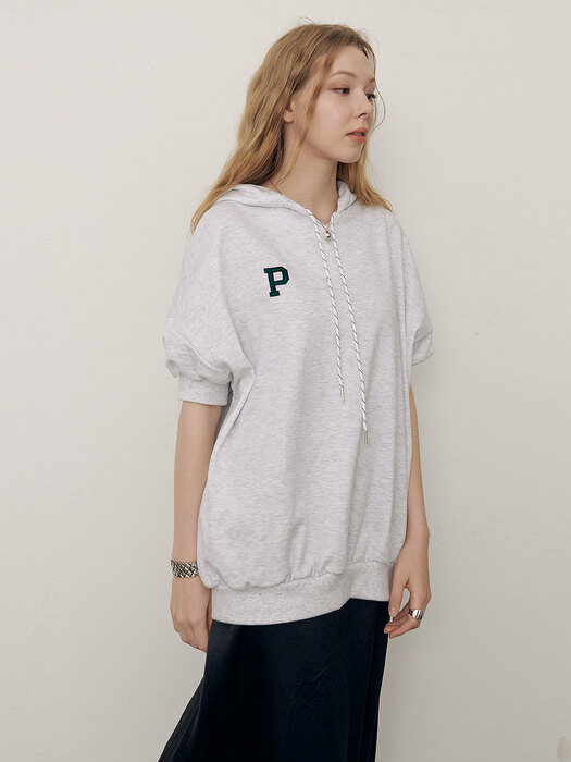 P logo Hoodie sweat shirt