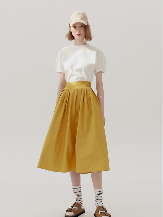 [N]BOROMWAT Flared skirt (4color)