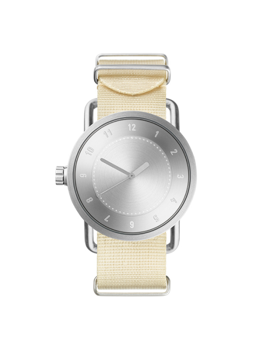 [공식수입정품]10020228 No.1 Steel / Off-White Nylon Wristband (40) 쿼츠 남성 나토