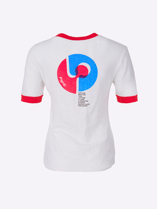 PIPE Graphic T-shirt (Red)