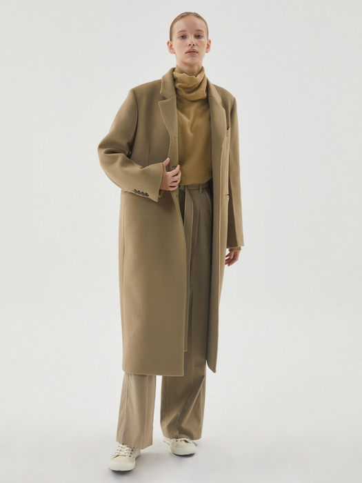 BASIC WOOL COAT_BEIGE