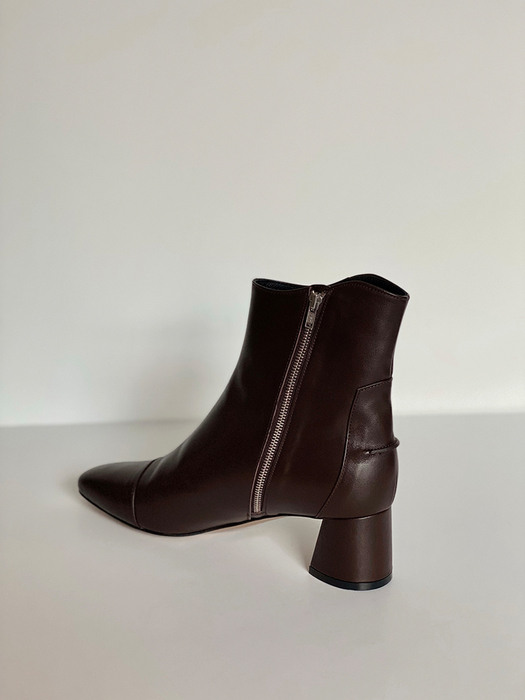Courbet 5cm Ankle Boots_Chocolat