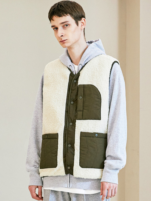 新品BRIEFING BOA QUILTED REVERSIBLE VEST 케이엔드]REVERSIBLE BOA