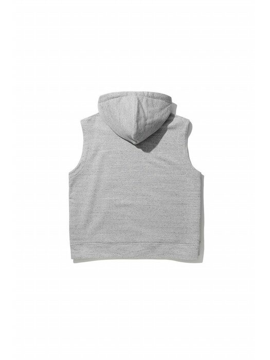 [black label] hood overfit vest tee_CLTAM22113GYX