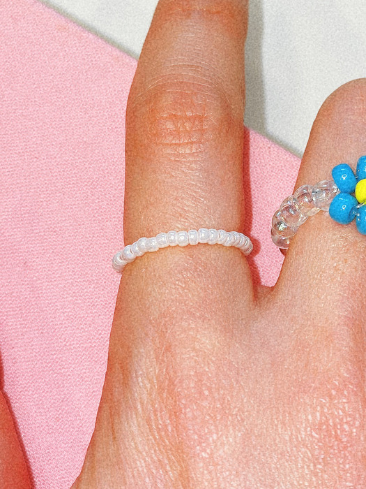 Pearl Fine Color Beads Ring 비즈반지
