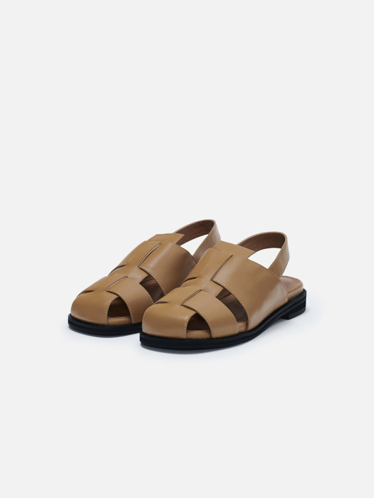 Puzzle sandals Creamy tan