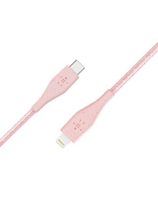 벨킨 듀라텍 플러스 USB C to 라이트닝 고속 충전 케이블 스트랩 F8J243bt