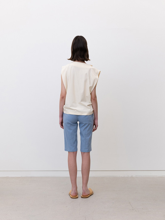 Tencel Shorts, Light Blue