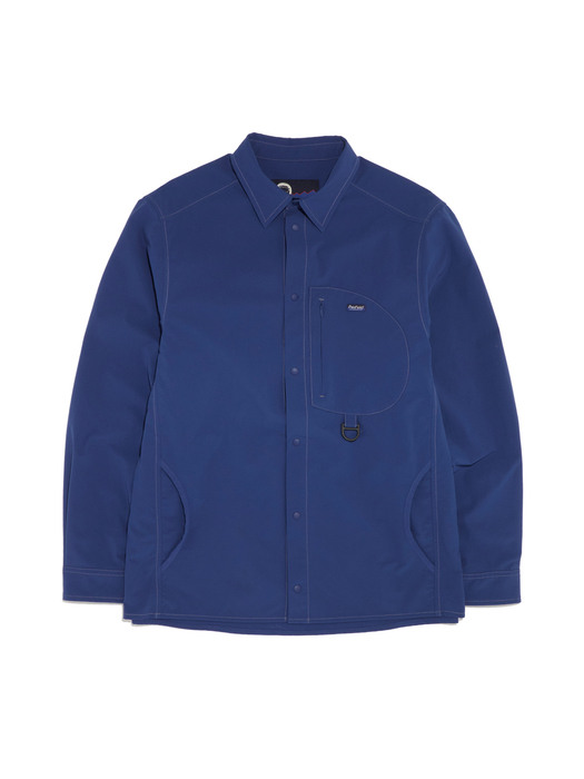 Stitch lining shirts jacket top BLUE_FN2WR22U