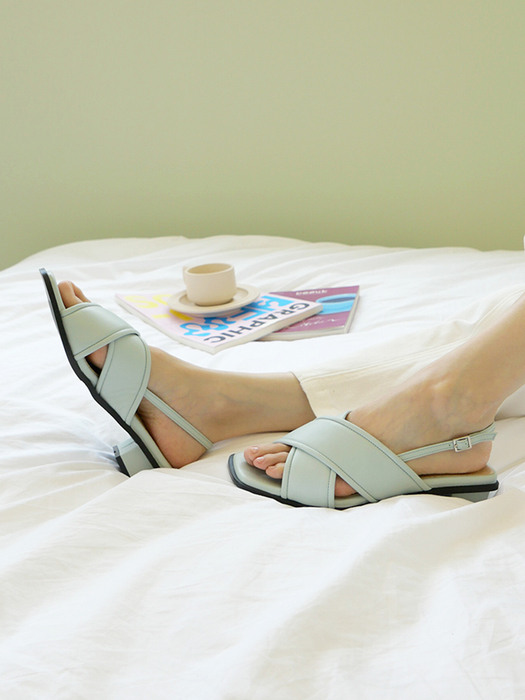 x strap sandal_3color