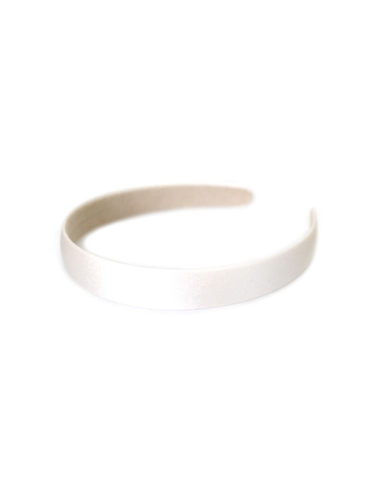 [단독] TL003 Simple Shining Ivory hairband