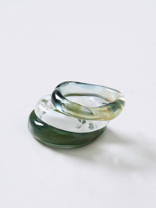 marble glass ring