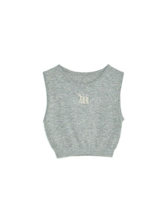 YNR KNIT TOP GREY