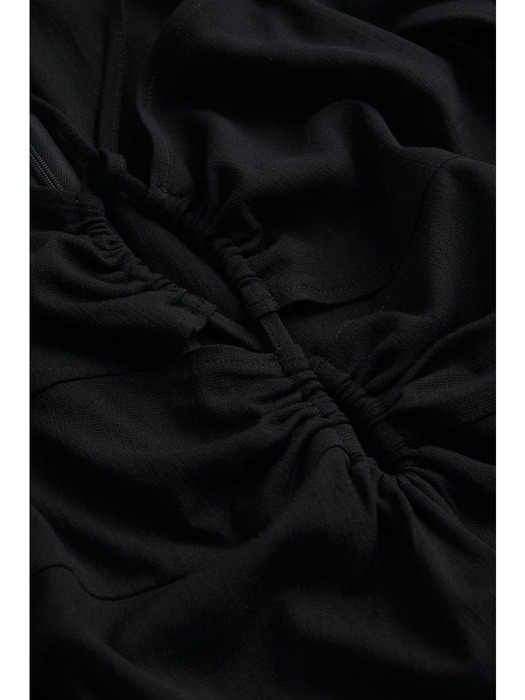 홀터넥 바디콘 드레스 블랙 1109714001