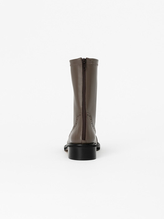 Continuo Spandex Riding Boots in Canteen Gray