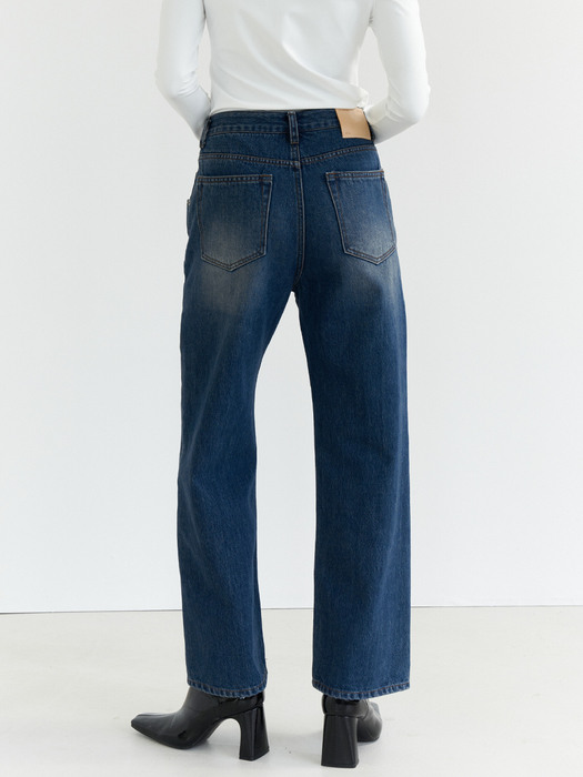 Yoogyo jeans (Washed medium dark blue)