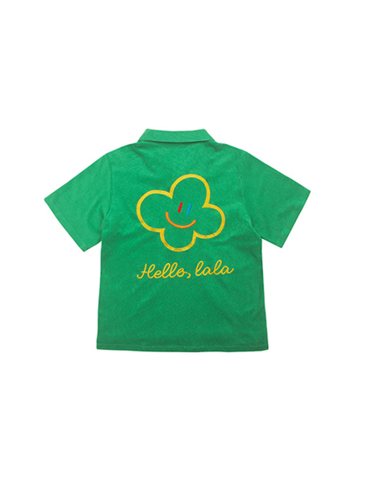 Hello LaLa Terry T-shirts(헬로 라라 테리 티셔츠) [Green]