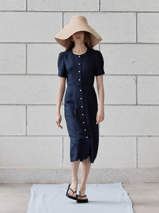 Julia Goldish Dress (Navy)