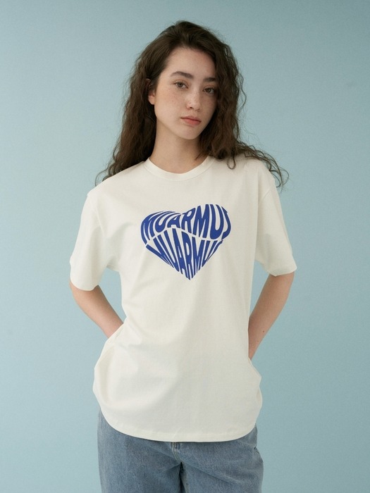 Muarmus Heart T-shirt [Blue]