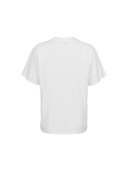 UNISEX 캘리포니아 반팔 티셔츠 [WHITE] / SBC2U01022
