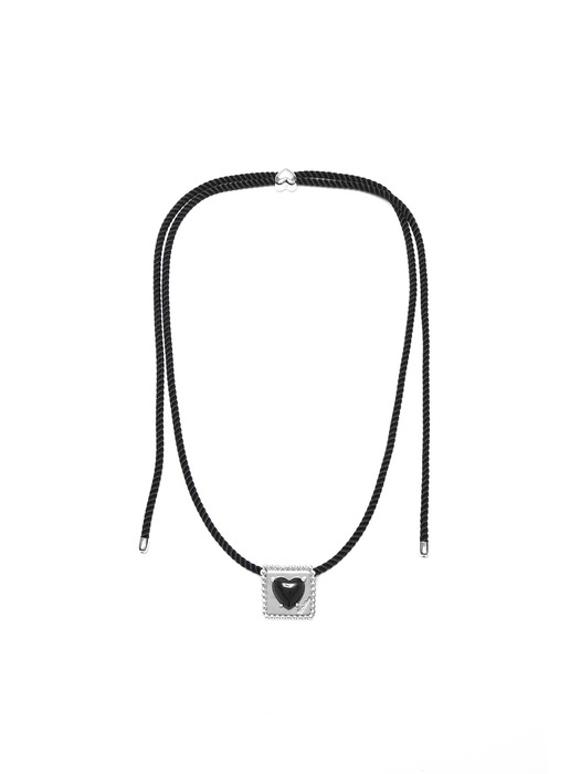 Square Heart Necklace