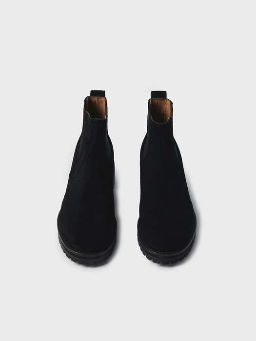 Ann chelsea boots(Suede)