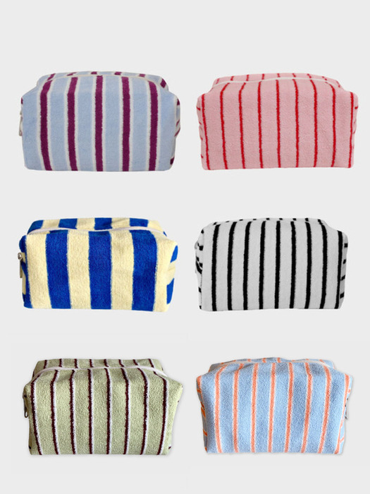 테리파우치 라지 1P 골라담기 Terry Pouch_Large (32colors)