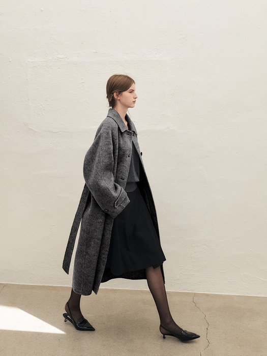 RTF ALPACA BALMACAAN COAT [HAND MADE]_CHARCOAL-HERRINGBONE