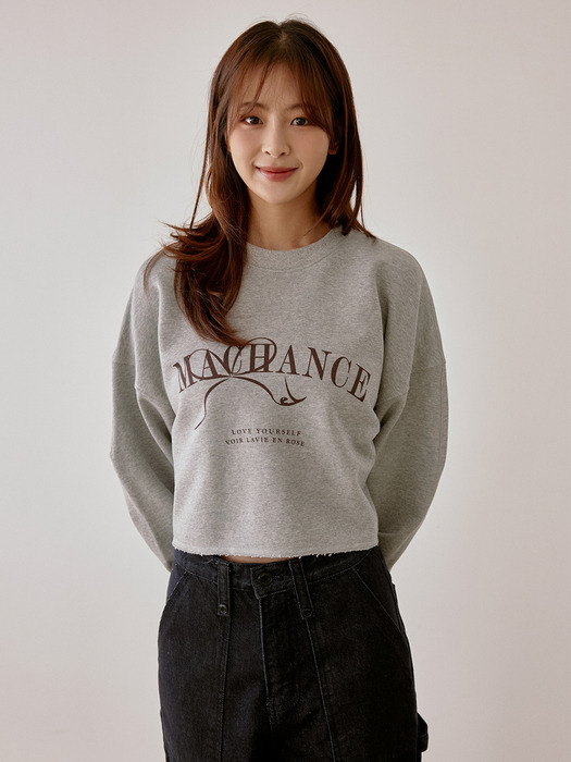 Machance crop mtm (gray)