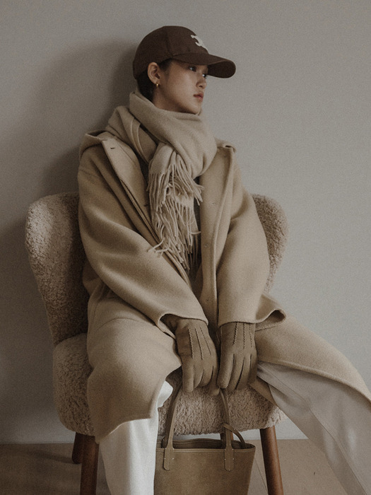 HANDMADE HOOD LONG COAT