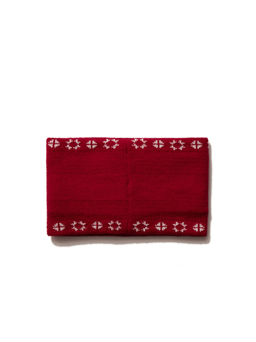 APRES SKI HEADBAND, RED