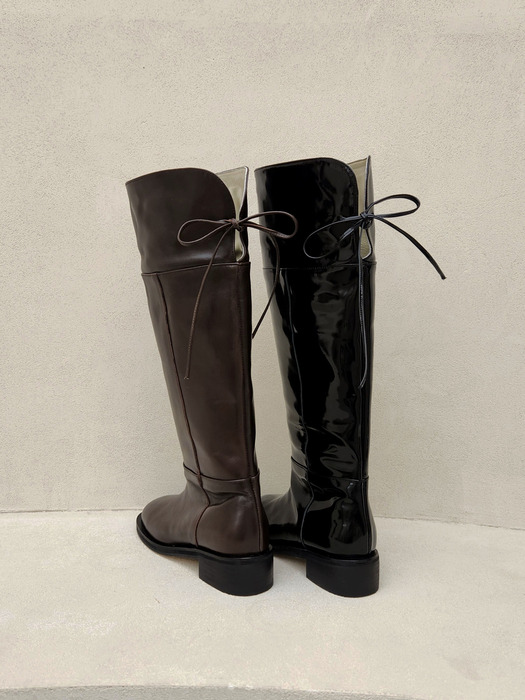 MAMONT TIE BOOTS_CHOCO BROWN/RS10BR