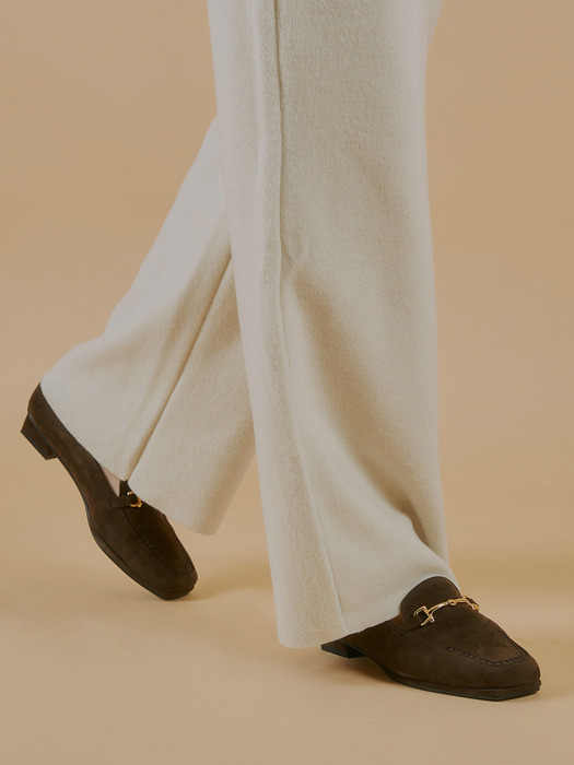 classic loafer / 클래식 로퍼 (brown - suede)