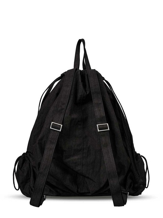 Rustling string backpack [Black]
