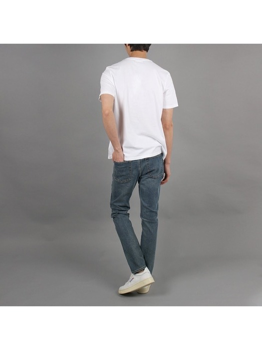메종키츠네_칠렉스 폭스패치 반팔티 LM00110KJ0008 P100