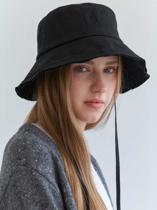 small linen simple bonnet_S