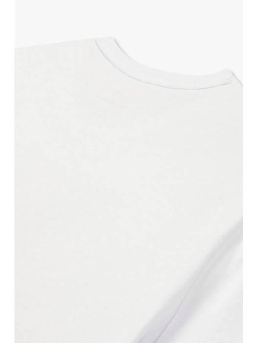 AX 남성 프론트 포인트 이지 티셔츠(A414130028)화이트