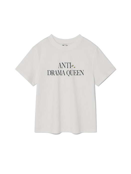 ANTI-DRAMA QUEEN T-Shirt Off-White