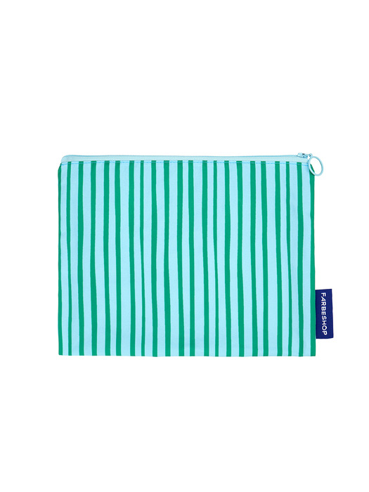 BREEZE FLAT POUCH GREEN (3 SIZES)