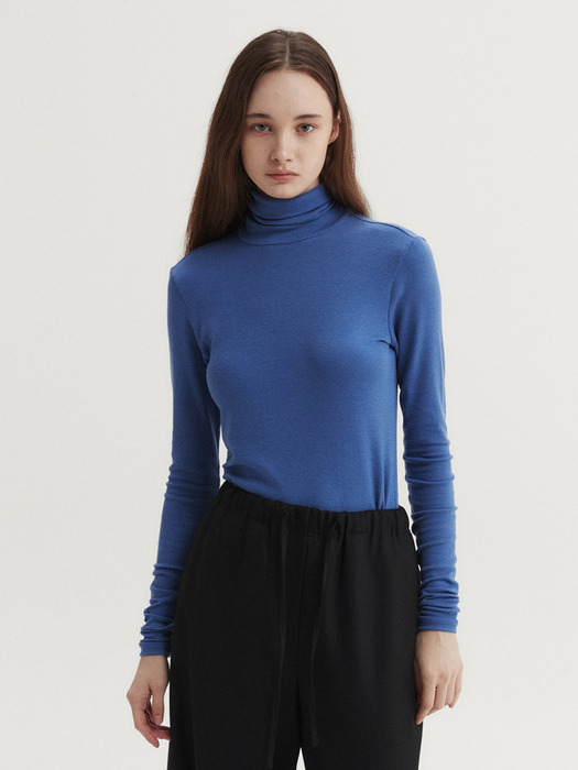 WOOL TURTLENECK TOP (6 COLORS)