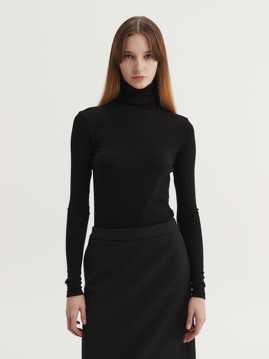 WOOL TURTLENECK TOP (6 COLORS)