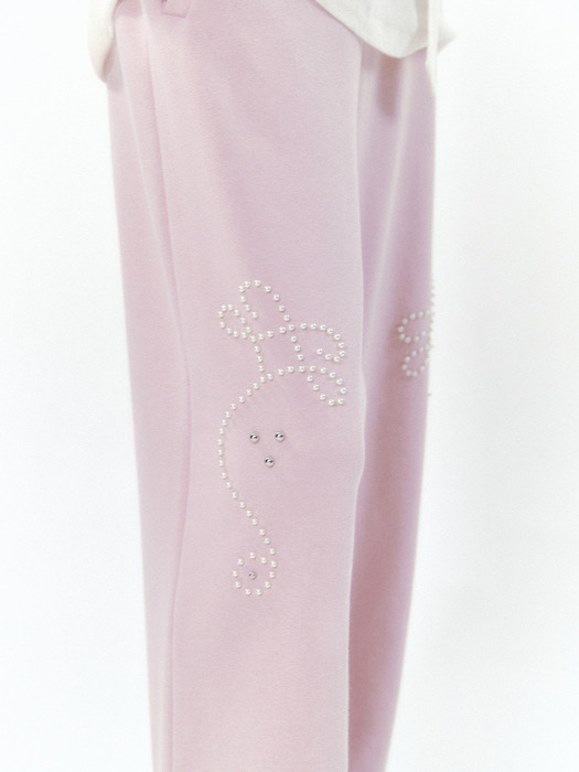 Pearl Track Pants Pink