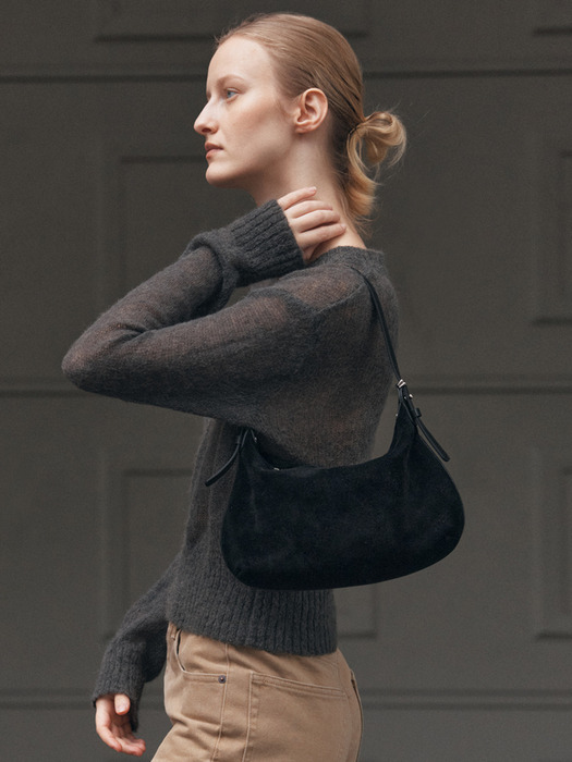 Veneta Hobo Bag Small Suede_2Colors