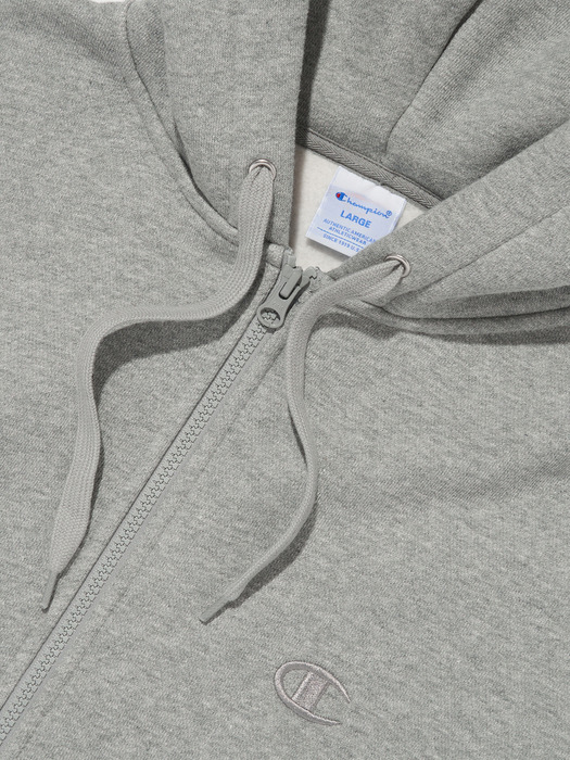 [ASIA] Super Fleece 풀집업 후디 (NORMAL GREY) CKTS4F713G2