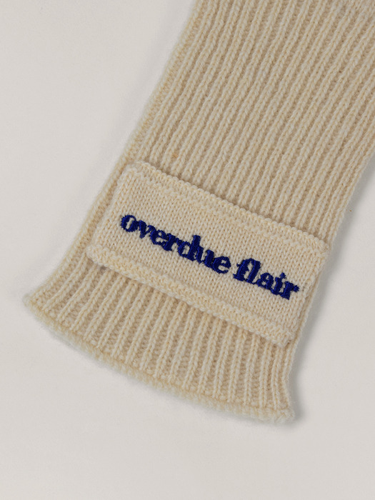 SOFT CASHMERE GLOVES _CREAM BUTTER