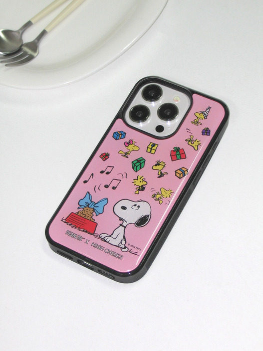 Gifts for snoopy epoxy case(green)_HC249DEP001O