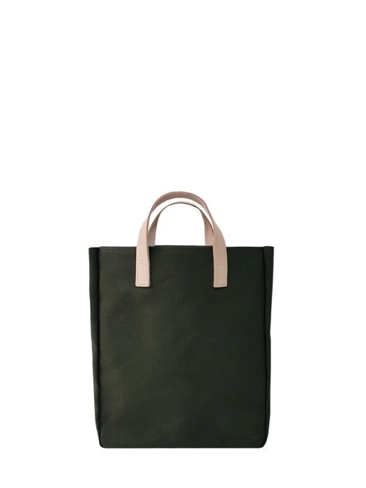 LUCY CANVAS CROSS TOTE OLIVE