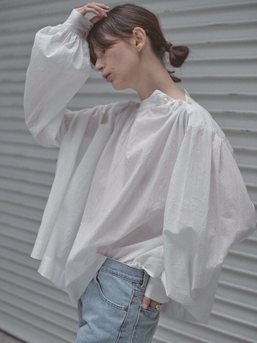 via Mirabelle shrring blouse