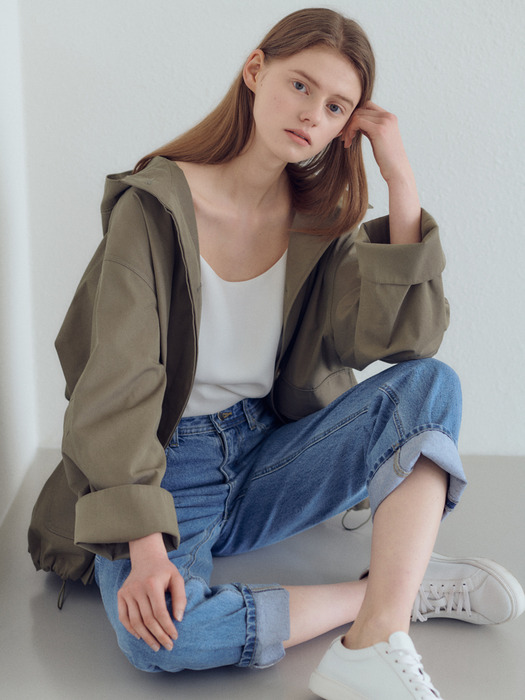 20SN Hoody crop field jacket [KA]